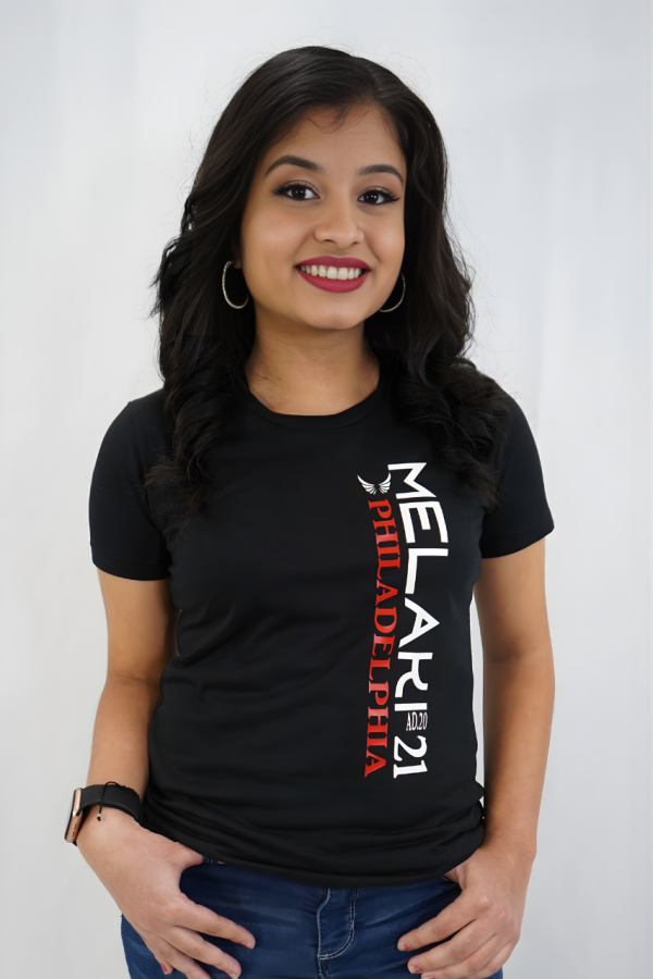 Melaki Red Philly Woman T-shirt