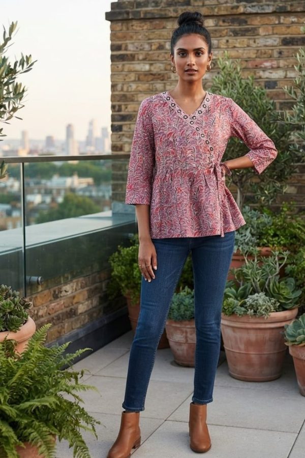 Peplum Style Short Kurta
